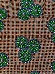 Green, Brown & Blue - HiTarget Cotton Fabric