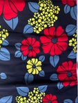 Multicolored Floral Cotton Fabric